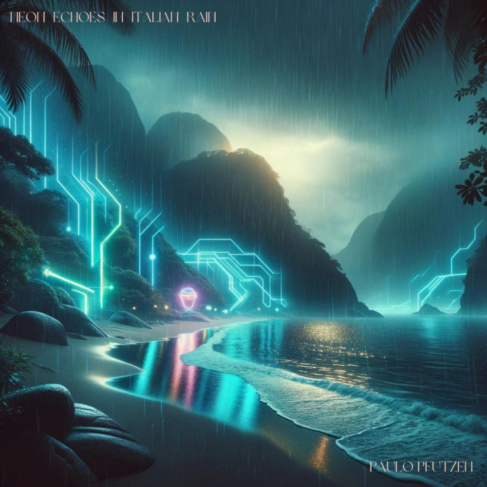 Neon Echoes In Italian Rain - Paulo Pfutzen