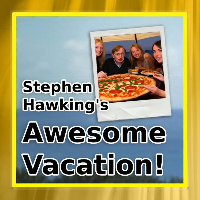 Stephen Hawking's awesome vacation!