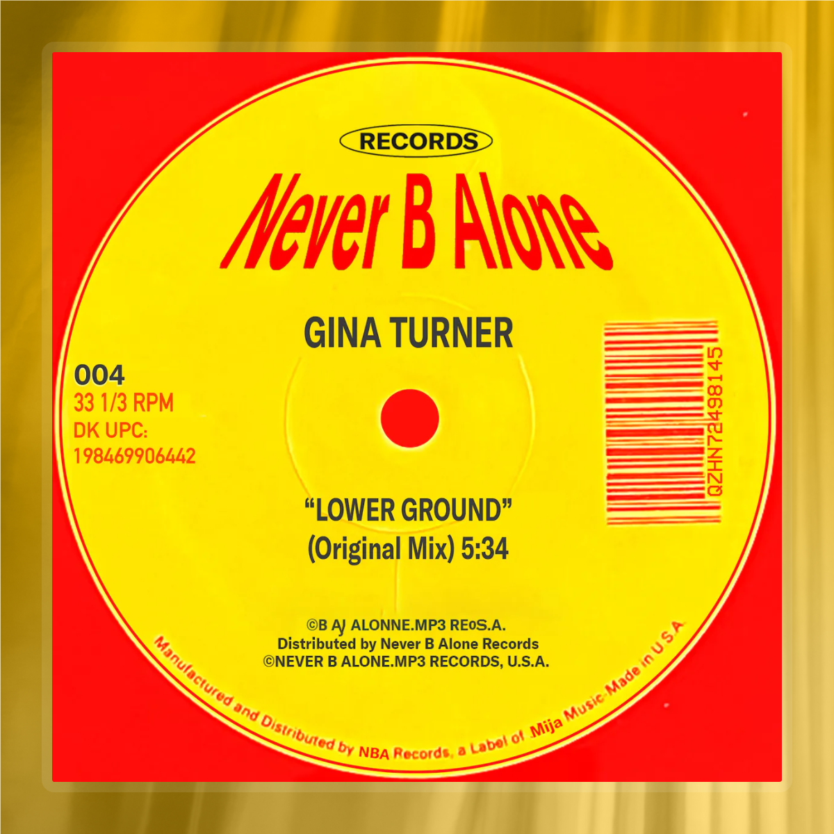 Gina Tuner - "Lower Ground"