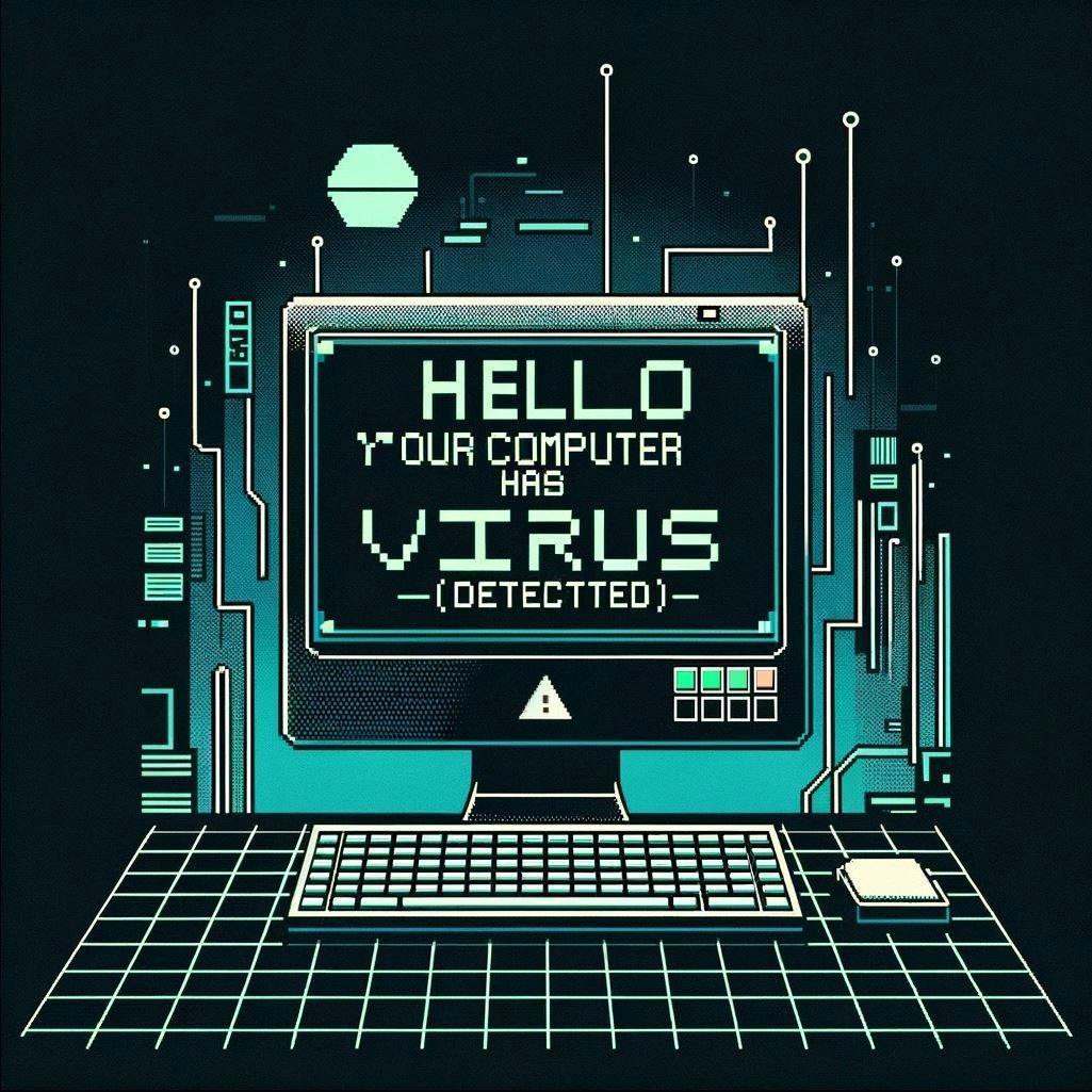 Hello Your Computer Has Virus